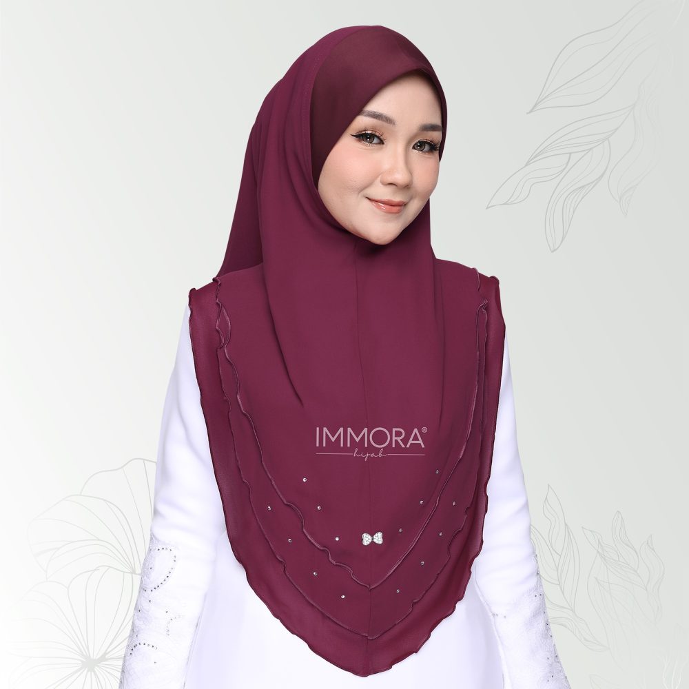 DFN22</br>HOT MAROON